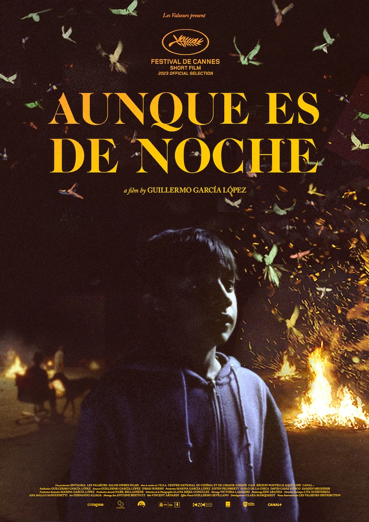 AUNQUE ES DE NOCHE