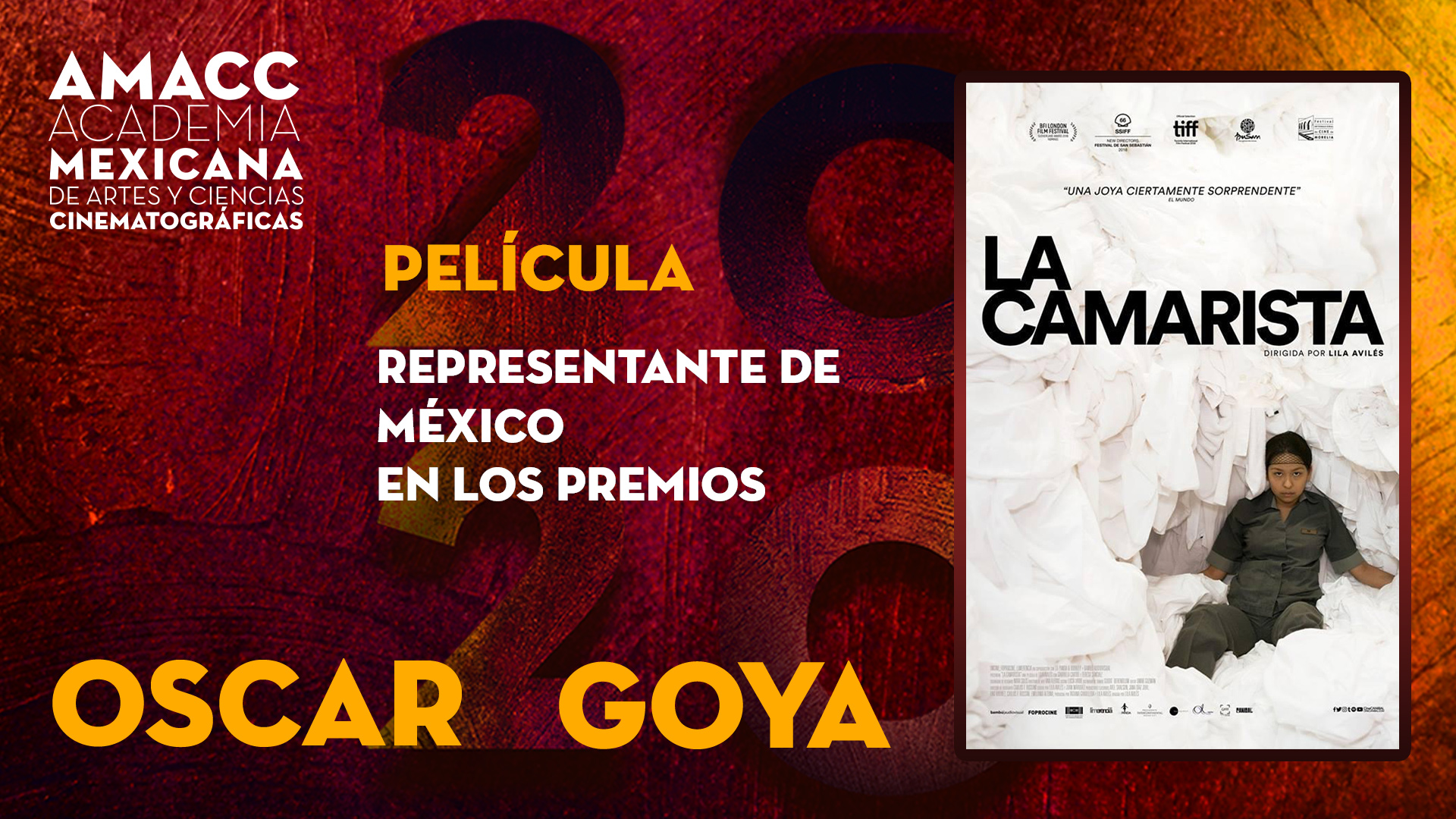 La camarista, película seleccionada para representar a México en los 92  Oscar y los 34 Goya - AMACC